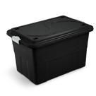 Caixa Organizador 70L Com Tampa E Trava Colorida Ref904 Agraplast