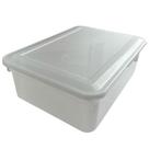 CAIXA ORGANIZADORA 10L 27,8x12,2x38,7CM COM TAMPA BIOPRATIKA 0316