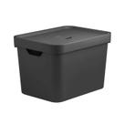 Caixa Organizadora 18 Litros Grande Multiuso Cesto Organizador com Tampa OU