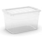 Caixa organizadora 29 Litros Omni Box Curver Transparente keter