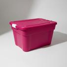 Caixa Organizadora 55L com Tampa e Travas Agraplast Multiuso Ideal para Organização Agraplast 927