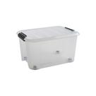 Caixa Organizadora Basic c/ Trava 15L - ACASA Caixa Organizadora Basic c/ Trava 15L - ACASA