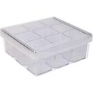 Caixa Organizadora C/09 Divisorias Cristal