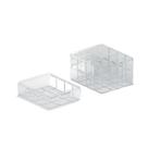 Caixa Organizadora C/ 8 Divisórias E Tampa Bisotê 18X15X10 cm Caixa Organizadora C/ 8 Divisórias E Tampa Bisotê 18X15X10 cm