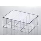 Caixa organizadora c/ div. e tp 22,5x16,5x8,5cm 1079