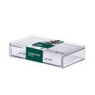 Caixa organizadora com 2 gavetas 21,5x 12,5x 5 cm