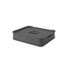Caixa Organizadora com Tampa Coza Fit Maxi 7,6 Litros Cinza Chumbo Caixa Organizadora com Tampa Coza Fit Maxi 7,6 Litros Cinza Chumbo