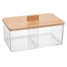 Caixa Organizadora com Tampa de Bambu My Box 16x9,5x8cm - Lyor