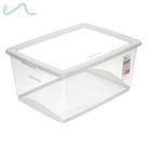 Caixa Organizadora Com Tampa De Plástico Cristal Ordene 60L