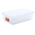 Caixa Organizadora Com Tampa Dup Cristal 2,5L Empilhavel Multi Uso Bpa Free