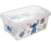 Caixa organizadora com travas Stitch 4,2 litros Plasutil Caixa organizadora com travas Stitch 4,2 litros Plasutil