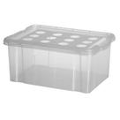 Caixa Organizadora Container 16 Litros com Tampa Transparente - Niquelart