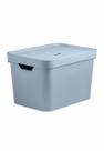 Caixa Organizadora Cube 18 Litros Com Tampa 36 x 27 x 24,5cm