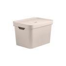 Caixa Organizadora Cube Bege 18L - Ou Caixa Organizadora Cube Bege 18L - Ou