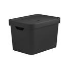 Caixa Organizadora Cube Preto 18L - Ou