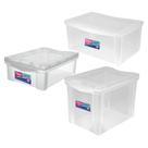 Caixa Organizadora Decorativa 13,5L+ 30L+ 65L Com Trava
