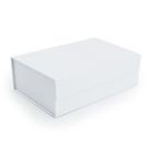 Caixa Organizadora Dobrável com Imã para Presente na Cor Branca 38x28x11cm Caixa Organizadora Dobrável com Imã para Presente na Cor Branca 38x28x11cm