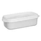 Caixa Organizadora Du Cheff Com Tampa BPA Free 2,0L Branca