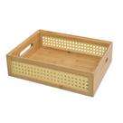 Caixa Organizadora Empilhável em Bambu e Palhinha Oikos 32cm Caixa Organizadora Empilhável em Bambu e Palhinha Oikos 32cm
