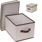 Caixa organizadora grande porta documentos fotos roupas organizador brinquedos c