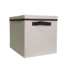 Caixa Organizadora Guarda Roupa Closet Resistente Com Tampa 28 cm x 30 cm x 38 cm