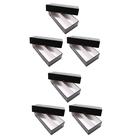 Caixa Organizadora Guardhouse 27 cm Dupla Fileira 6 Unidades Preta