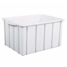 Caixa Organizadora Lar Plásticos 61 Litros sem Tampa Branca