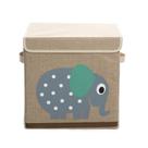 Caixa Organizadora Linha Bichos com tampa - Elefante