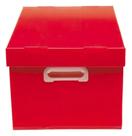 Caixa Organizadora Multiuso Grande The Box G Vermelho
