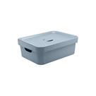Caixa organizadora Ou 10,5 L com tampa Linha Cube