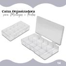 Caixa Organizadora Para Miçangas E Pérolas - 14 Nybc