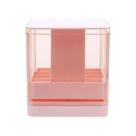 Caixa Organizadora Porta Batons Gloss Rimel Esmalte Maquiagem 12 Divisorias Com Tampa Acrilico