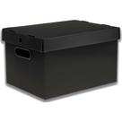 Caixa Organizadora Prontobox Preta 360X265X230 MM