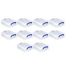 Caixa Organizadora Really Useful Box 8,1L com Tampa de Trava - Pacote com 10