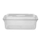 Caixa Organizadora Retangular Transparente - 2,5 Litros - Inplast