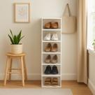 Caixa Organizadora Sapatos 6 Camadas Desmontável Resistente