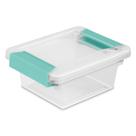 Caixa Organizadora Sterilite Mini Transparente com Tampa Trava