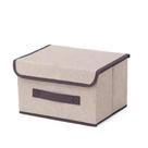 Caixa Organizadora Tecido Com Tampa Brinquedo Guarda-Roupa
