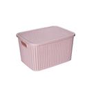 Caixa Organizadora Trama Com Tampa Plasútil 19 Litros