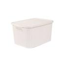 Caixa Organizadora Trama Com Tampa Plasútil 19 Litros