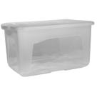 Caixa Organizadora - Transparente 34L Com Tampa Grande Unidade Caixa Organizadora - Transparente 34L Com Tampa Grande Unidade