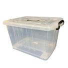 Caixa Organizadora Transparente Container Plasnew N4 38,2L