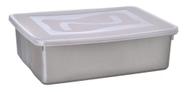 Caixa Organize 18 l c/ tampa Conjunto c/ 4 unid.