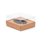 Caixa Ovo de Colher Meio Ovo de 100g 11x12x7cm Kraft 5unidades Assk