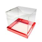Caixa Panetone Vermelha 500G com 5 un Assk Rizzo Confeitaria Caixa Panetone Vermelha 500G com 5 un Assk Rizzo Confeitaria