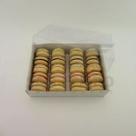Caixa para 20 Macarons com Berço Ref. M20BCB Branco - 14,5x20,5x5cm - 1 Unidade - San Felipo Rizzo Confeitaria