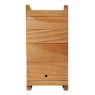 Caixa Para Abelhas Jataí, 12x12 Interno, Madeira de Pinus Tratada, Para Jataí, Mirim, Sem Ferrão Com 2 Melgueiras Modelo Inpa Em Madeira De Pinus