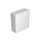 Caixa para Bacia Acoplada Quadra/Piano/Polo/Unic/Axis CD21F Branco/Gold - Deca