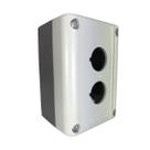 Caixa Para Botão Cinza 2 Furos NPH1-20 Chint Caixa Para Botão Cinza 2 Furos NPH1-20 Chint