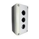 Caixa para Botão Cinza 3 Furos NPH1-30 Chint Caixa para Botão Cinza 3 Furos NPH1-30 Chint
